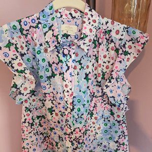 kate spade sleeveless blouse (size Medium)